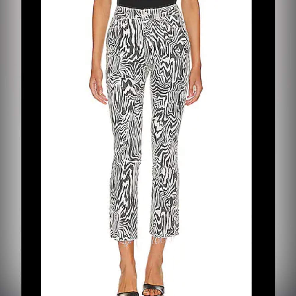 MOTHER High Waisted Rascal Ankle Frey in Hoofin It